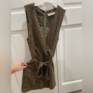 Abercrombie & Fitch Floral Romper